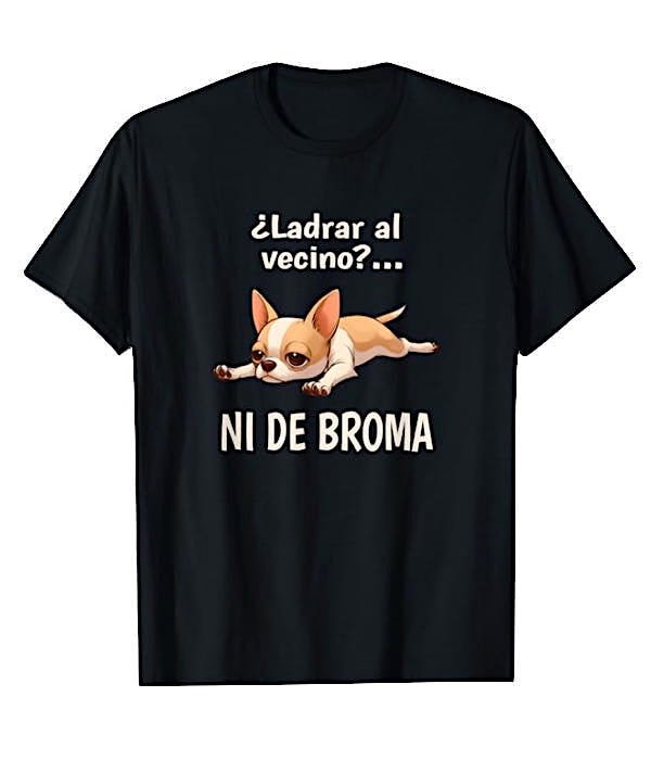 camiseta hombre mujer niños chihauhua perro divertido original