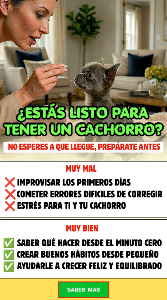 educar chihuahua cachorro