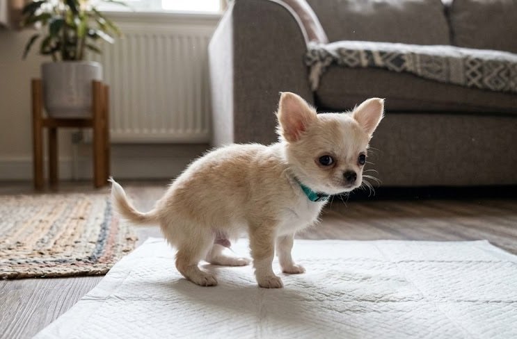 enseñar a un chihuahua a hacer ppipi en su sitio
